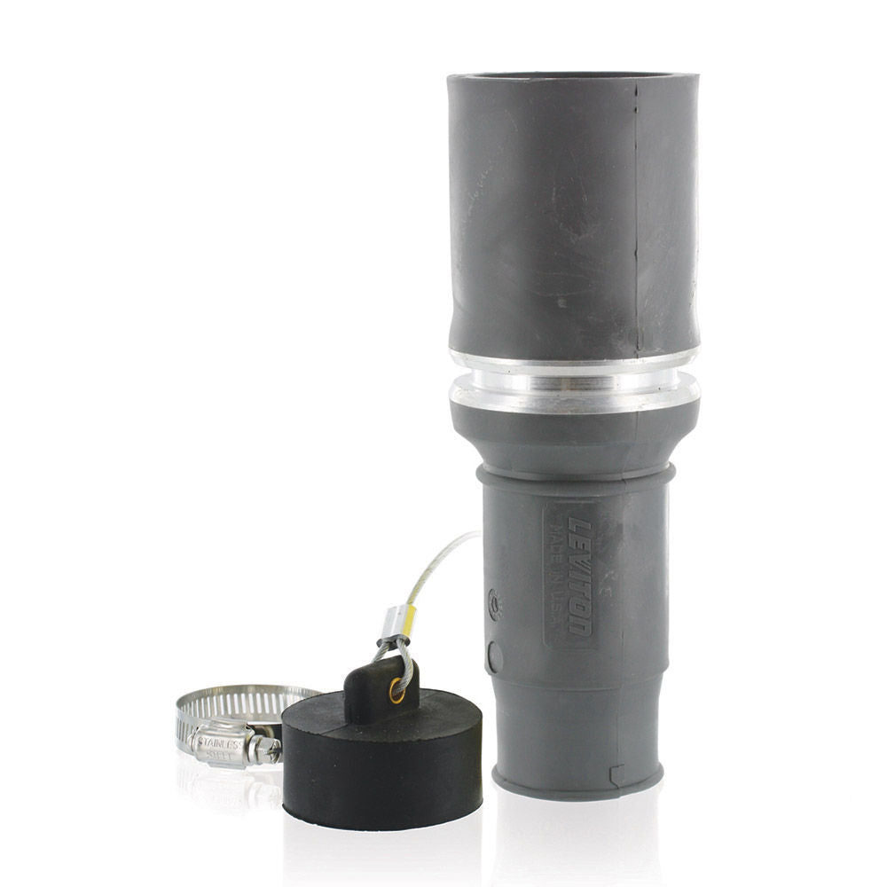 Leviton 49FSL-GY Plug & Connector