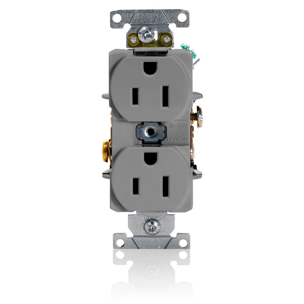 Leviton 5252-GY Receptacle