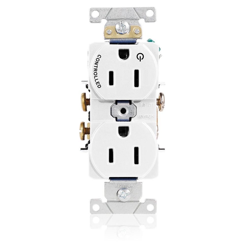 Leviton 5262-S1W Receptacle