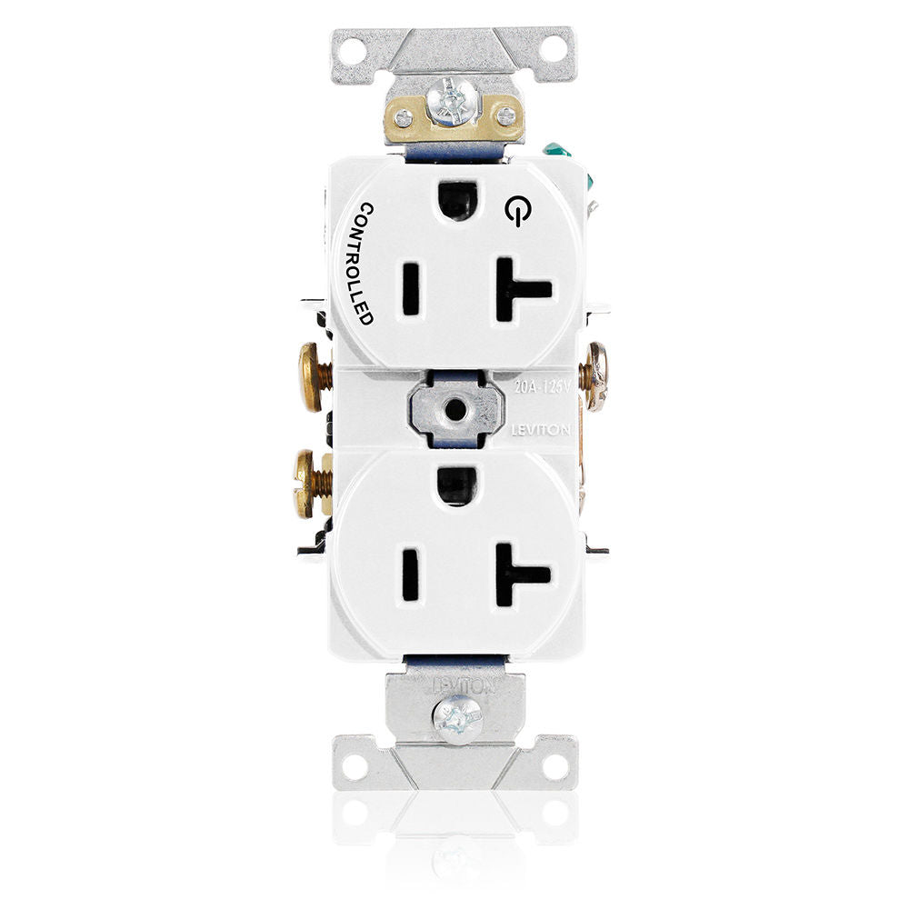 Leviton 5362-S1W Receptacle