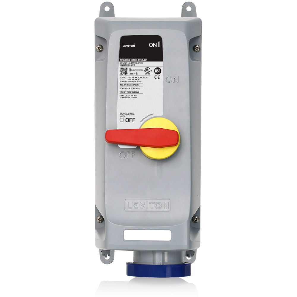 Leviton 560MF9WLEV Pin & Sleeve Device