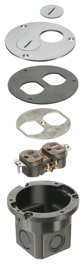 Arlington Industries FLB3520NL Floor Box