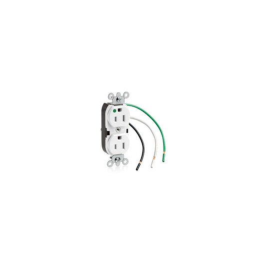 Leviton 8200-CW Receptacle