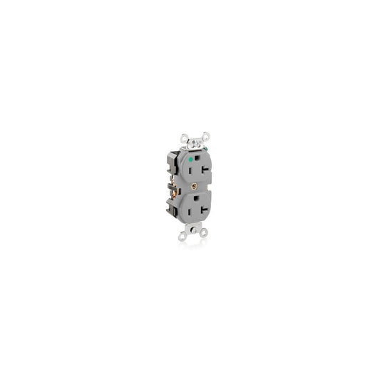 Leviton 8300-CGY Receptacle