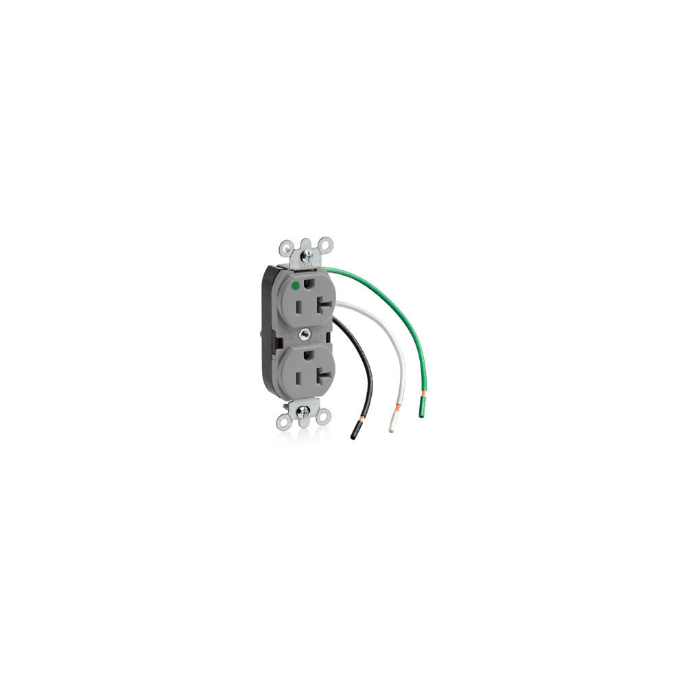 Leviton 8300-LGY Receptacle