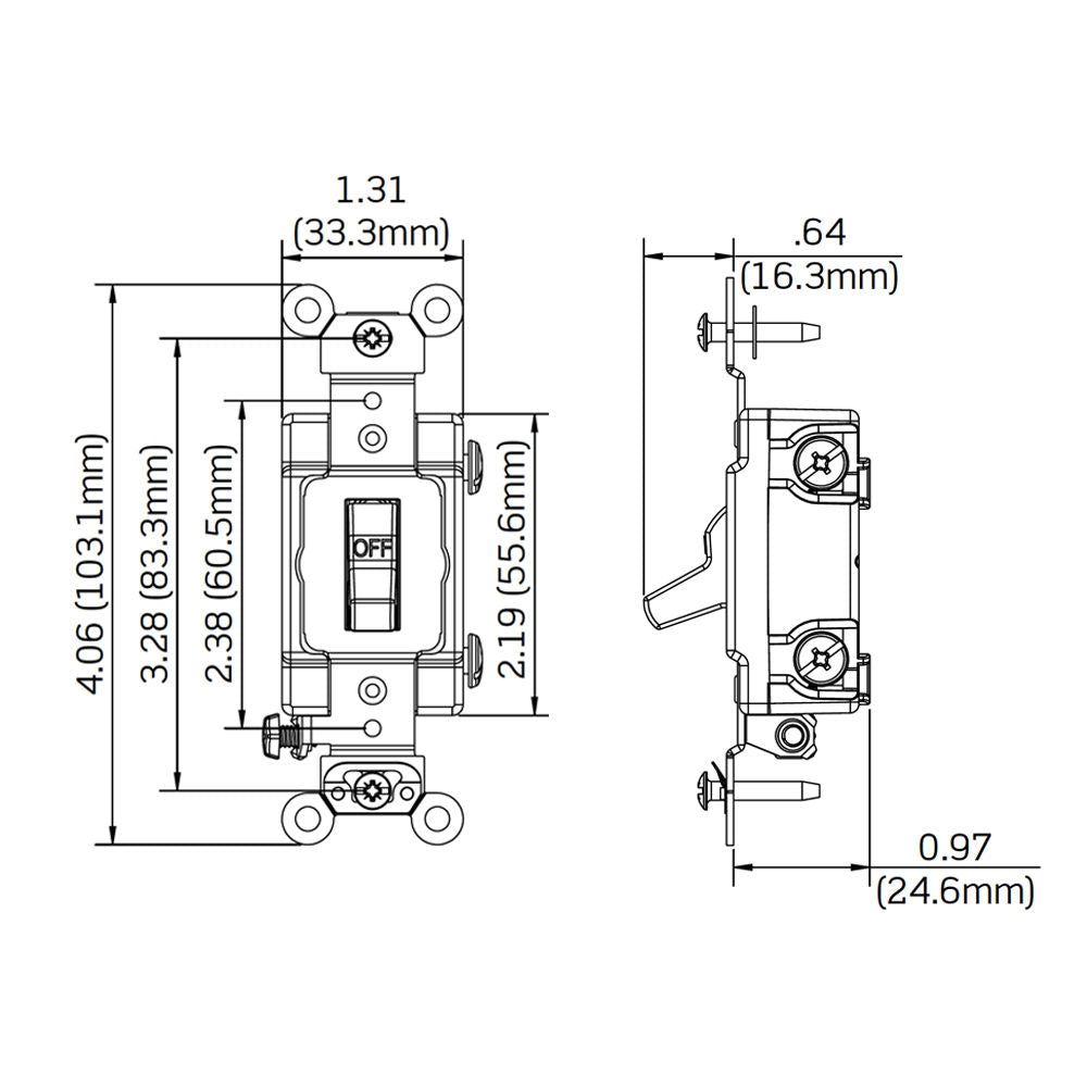 Leviton A1223-2W Receptacle