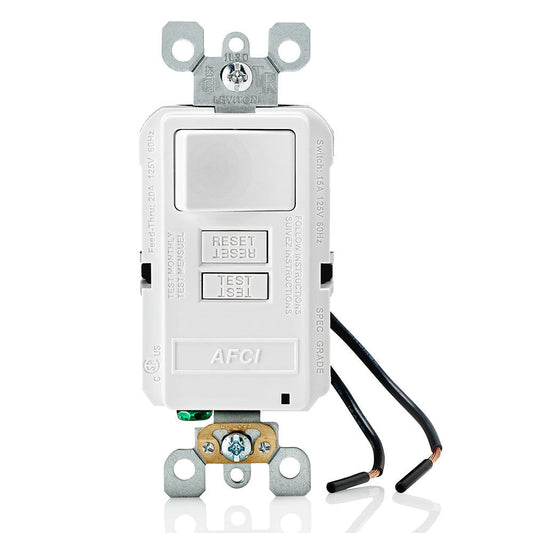Leviton AFSW1-W Receptacle