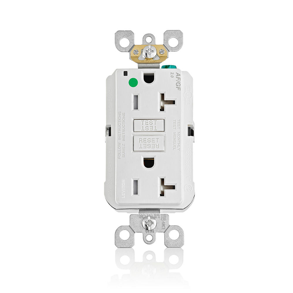 Leviton AGTR2-HGW GFCI Receptacle
