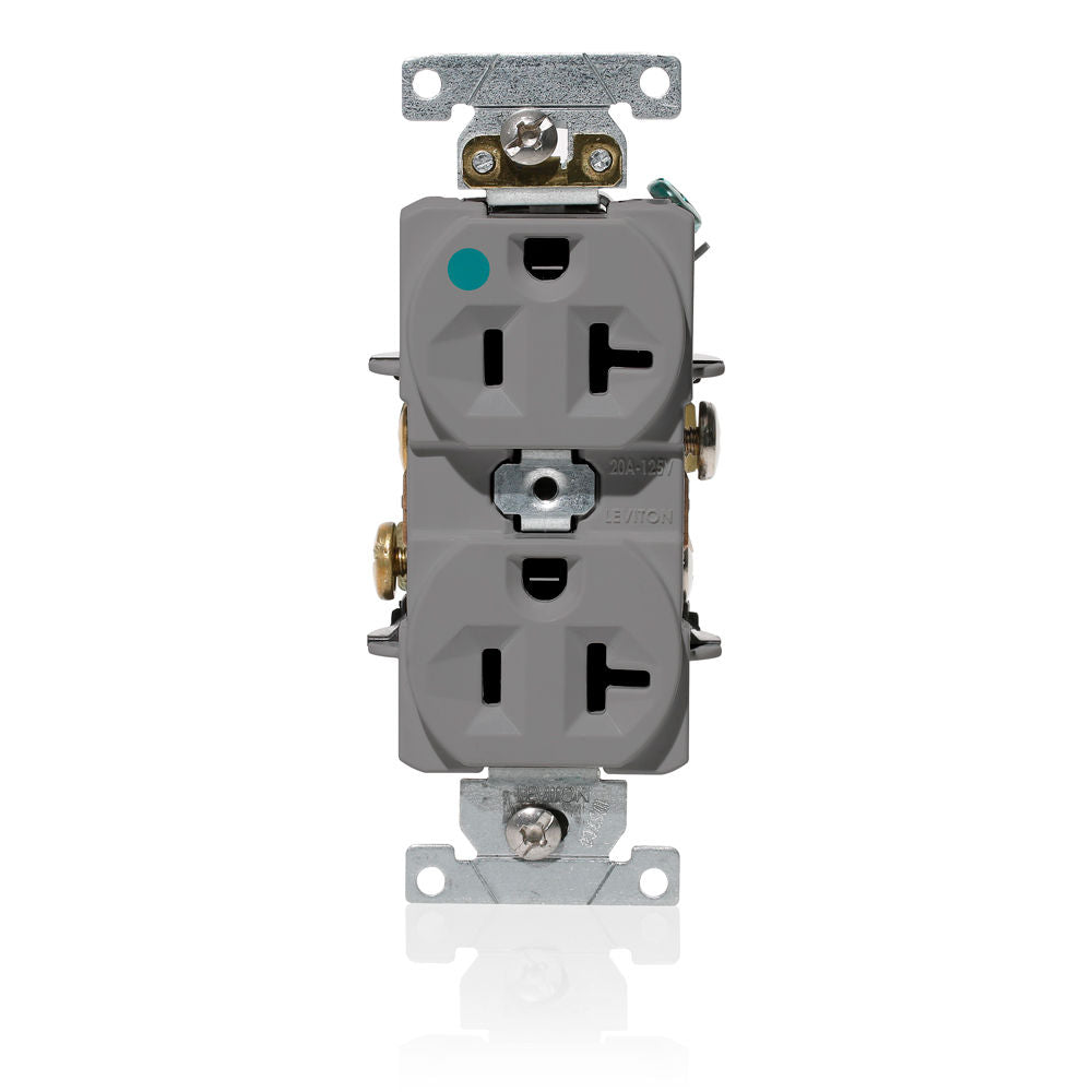 Leviton C8300-GY Receptacle