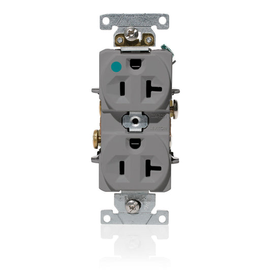 Leviton C8300-GY Receptacle