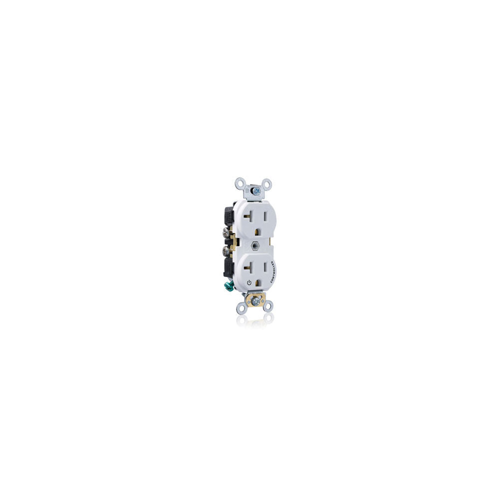 Leviton CR020-1PW Receptacle