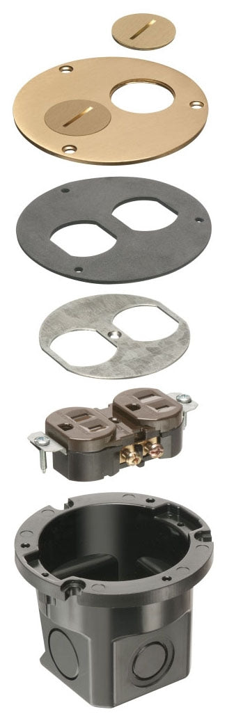 Arlington Industries FLB3520MB Floor Box