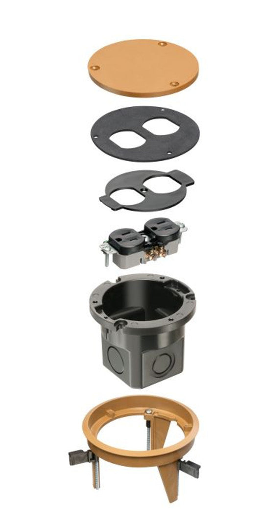 Arlington Industries FLB4360CA Floor Box