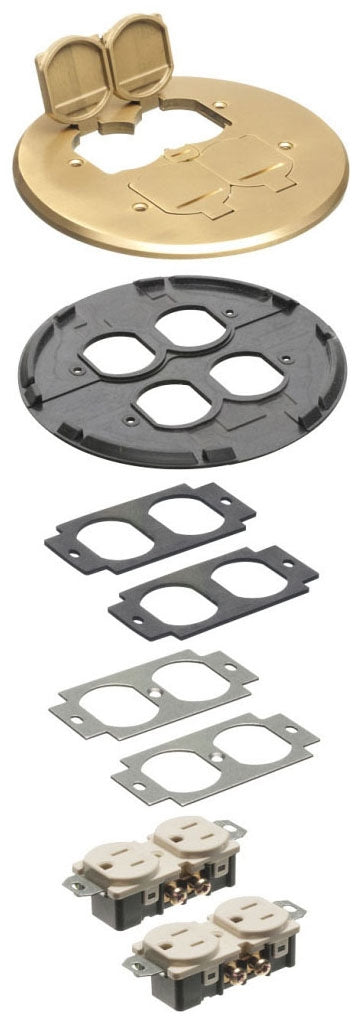 Arlington Industries FLB6240MBTK Floor Box