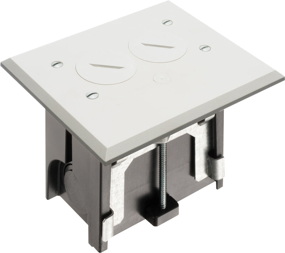 Arlington Industries FLBA101W Floor Box