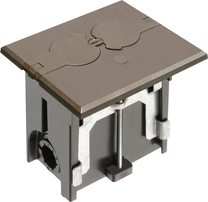 Arlington Industries FLBAF101BR Floor Box