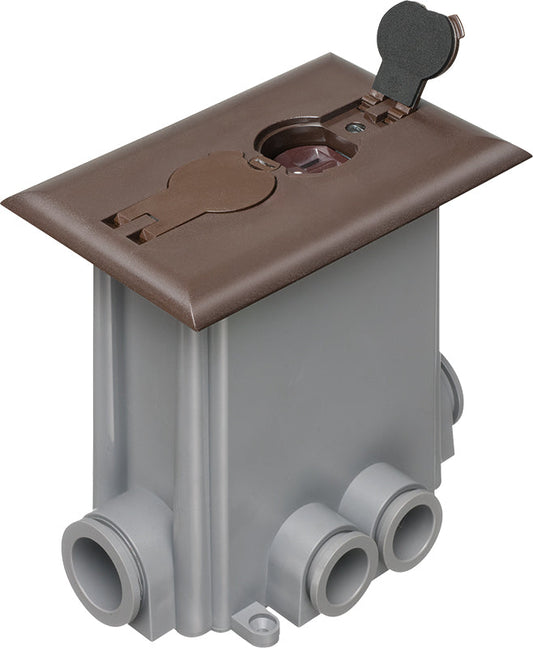 Arlington Industries FLBCF101BR Floor Box