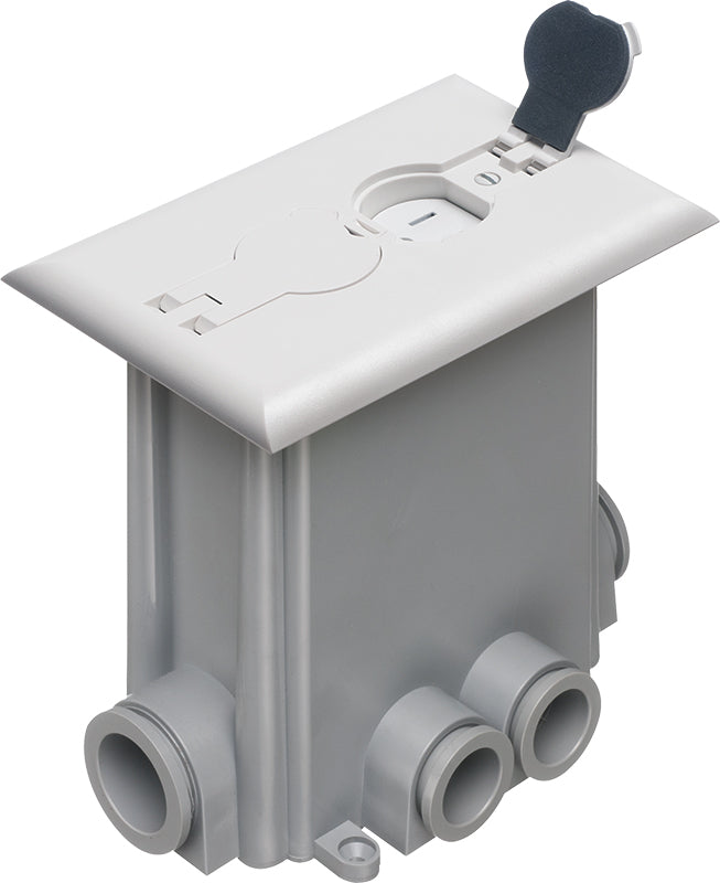 Arlington Industries FLBCF101W Floor Box