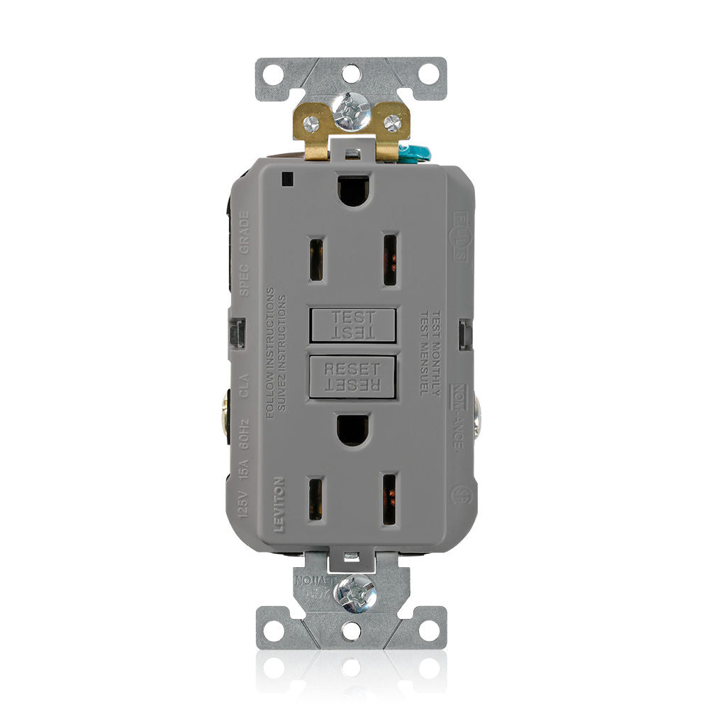 Leviton G5262-GY GFCI Receptacle