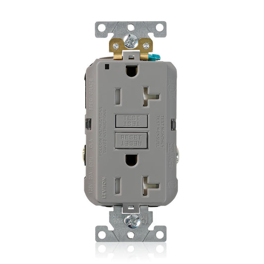 Leviton G5362-TGY GFCI Receptacle
