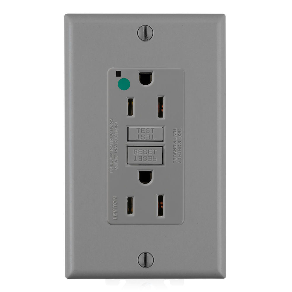 Leviton GFNT1-HGG GFCI Receptacle