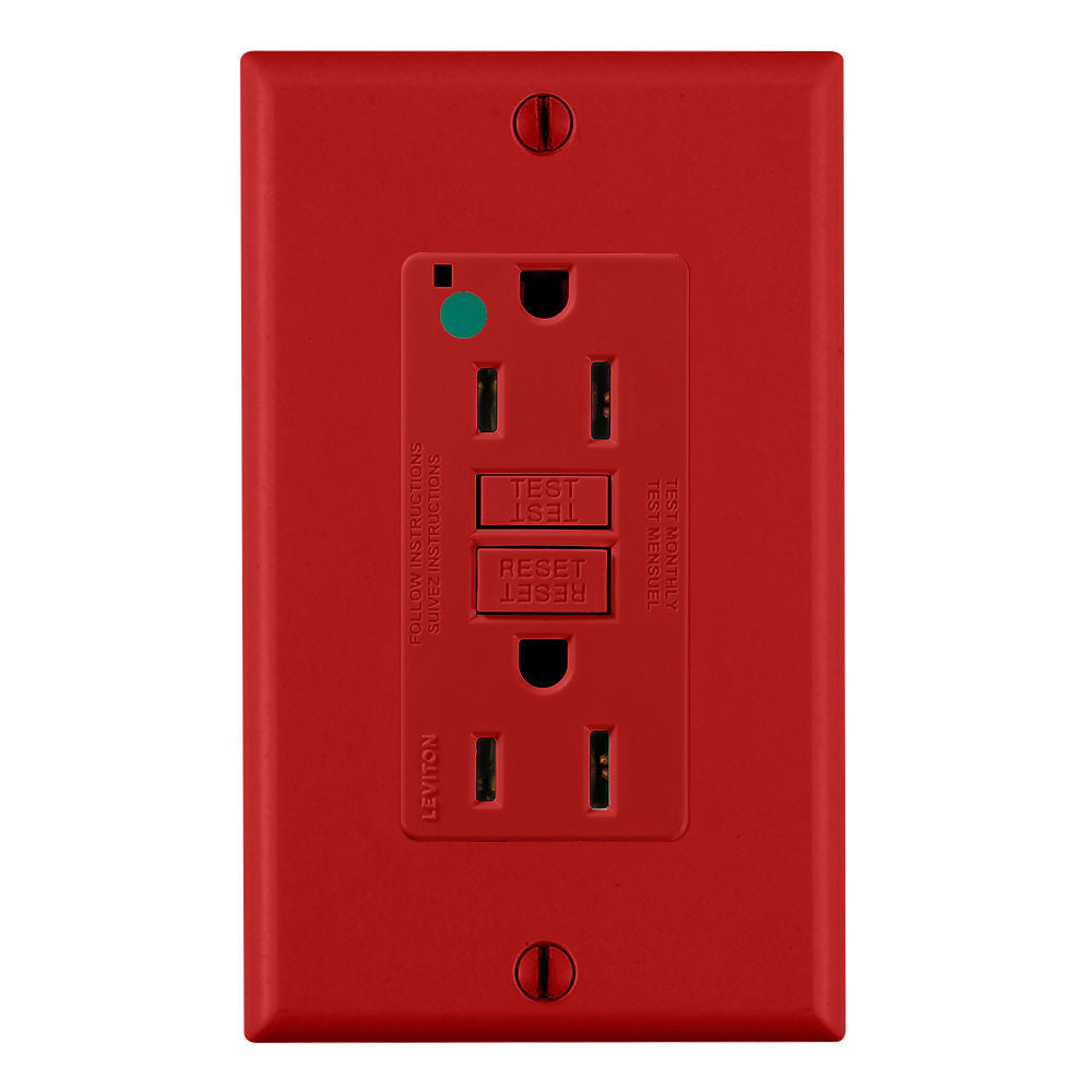Leviton GFNT1-HGR GFCI Receptacle