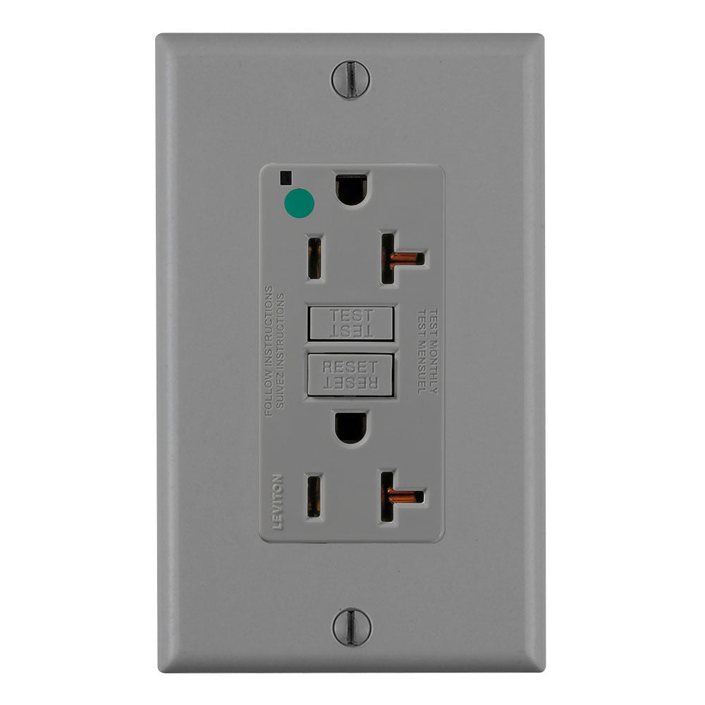 Leviton GFNT2-HGG GFCI Receptacle