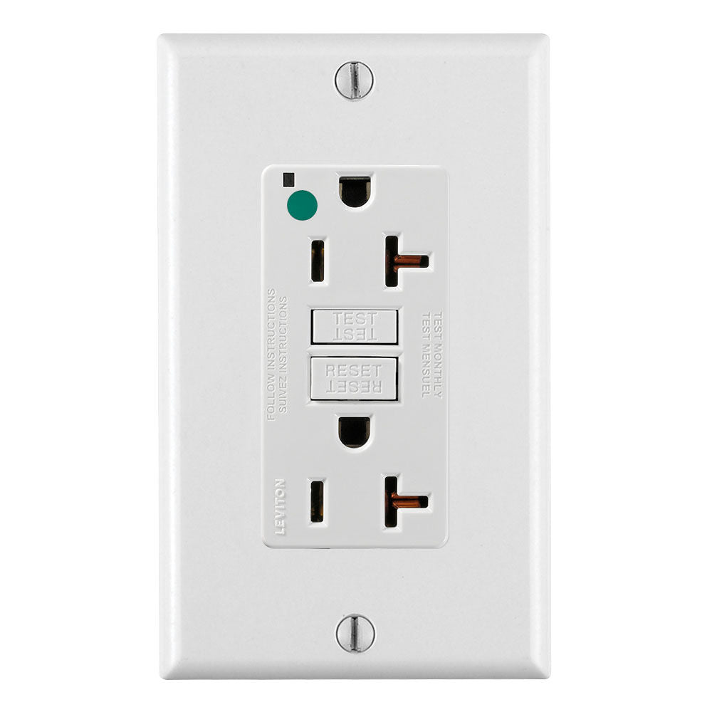 Leviton GFNT2-HGW GFCI Receptacle