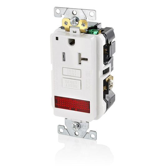 Leviton GFPL2-PLW GFCI Receptacle