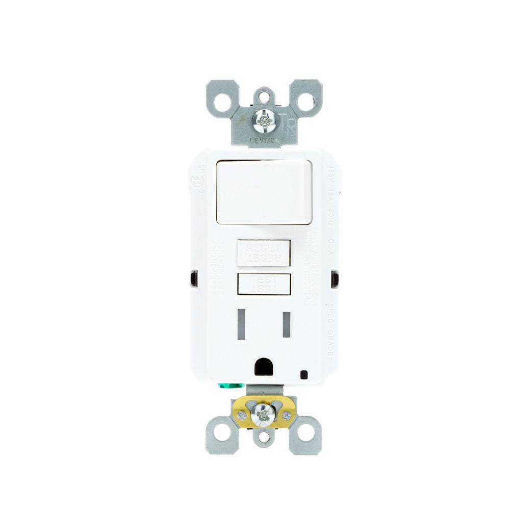 Leviton GFSW1-W GFCI Receptacle