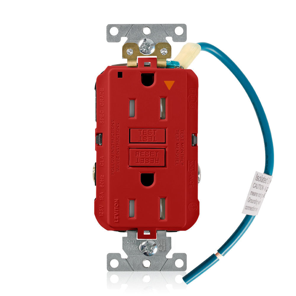 Leviton GFTR1-IGR GFCI Receptacle