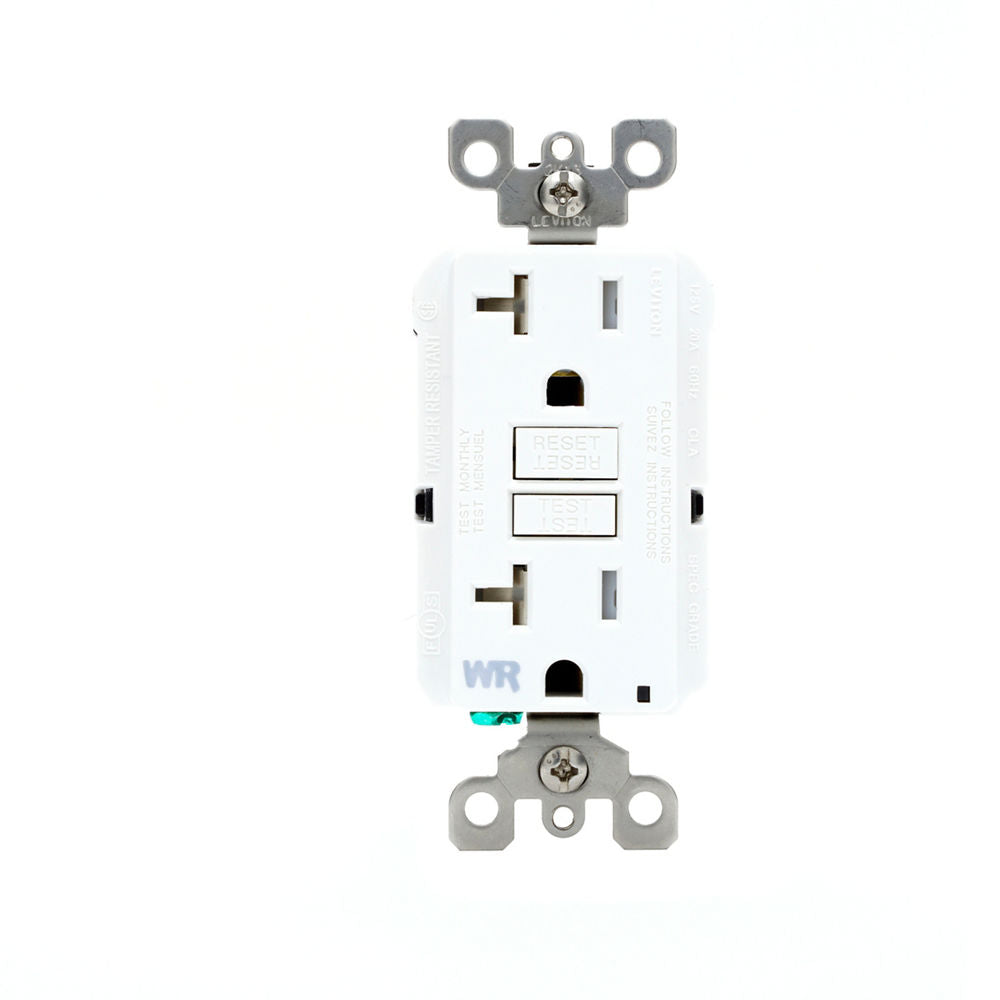 Leviton GFWT2-W GFCI Receptacle