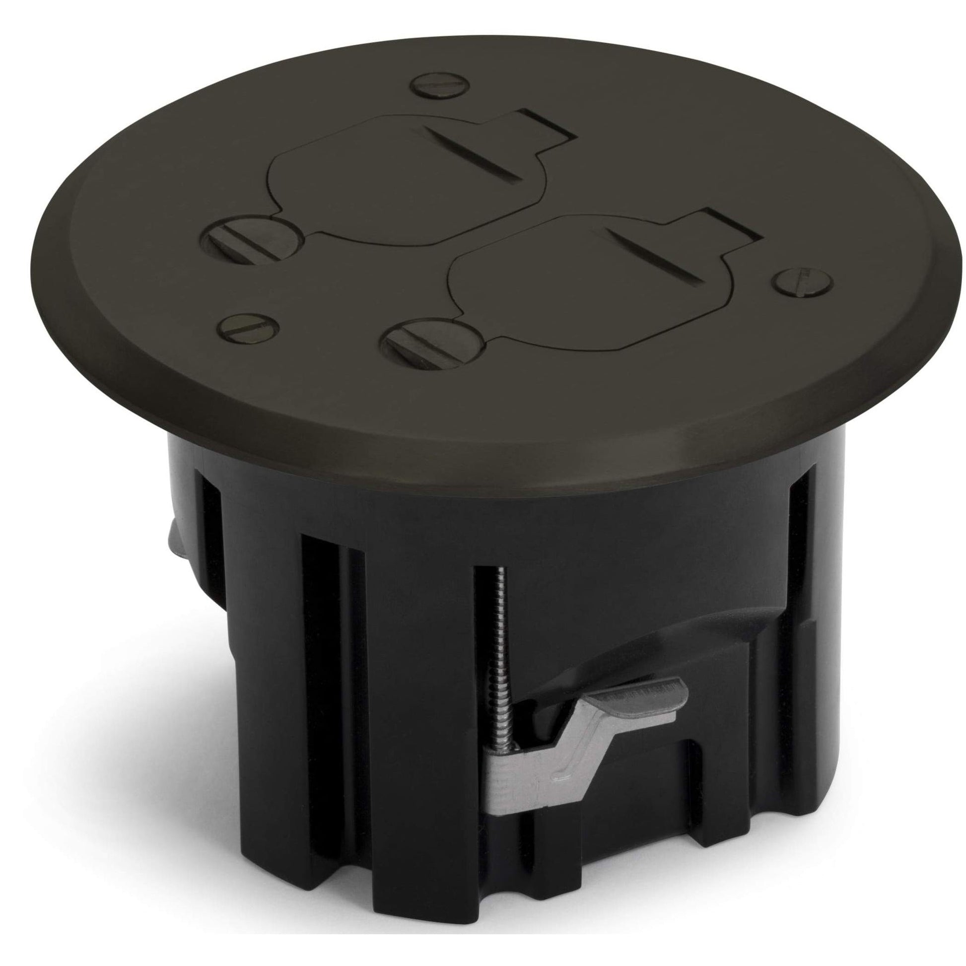 Lew Electric PBR1-FPDB Dark Bronze floor box