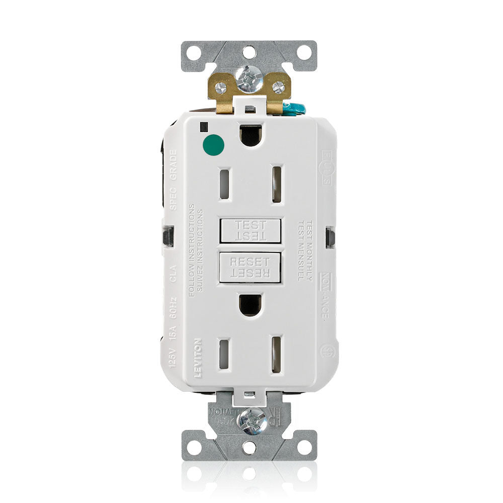 Leviton MGFT1-HGW GFCI Receptacle