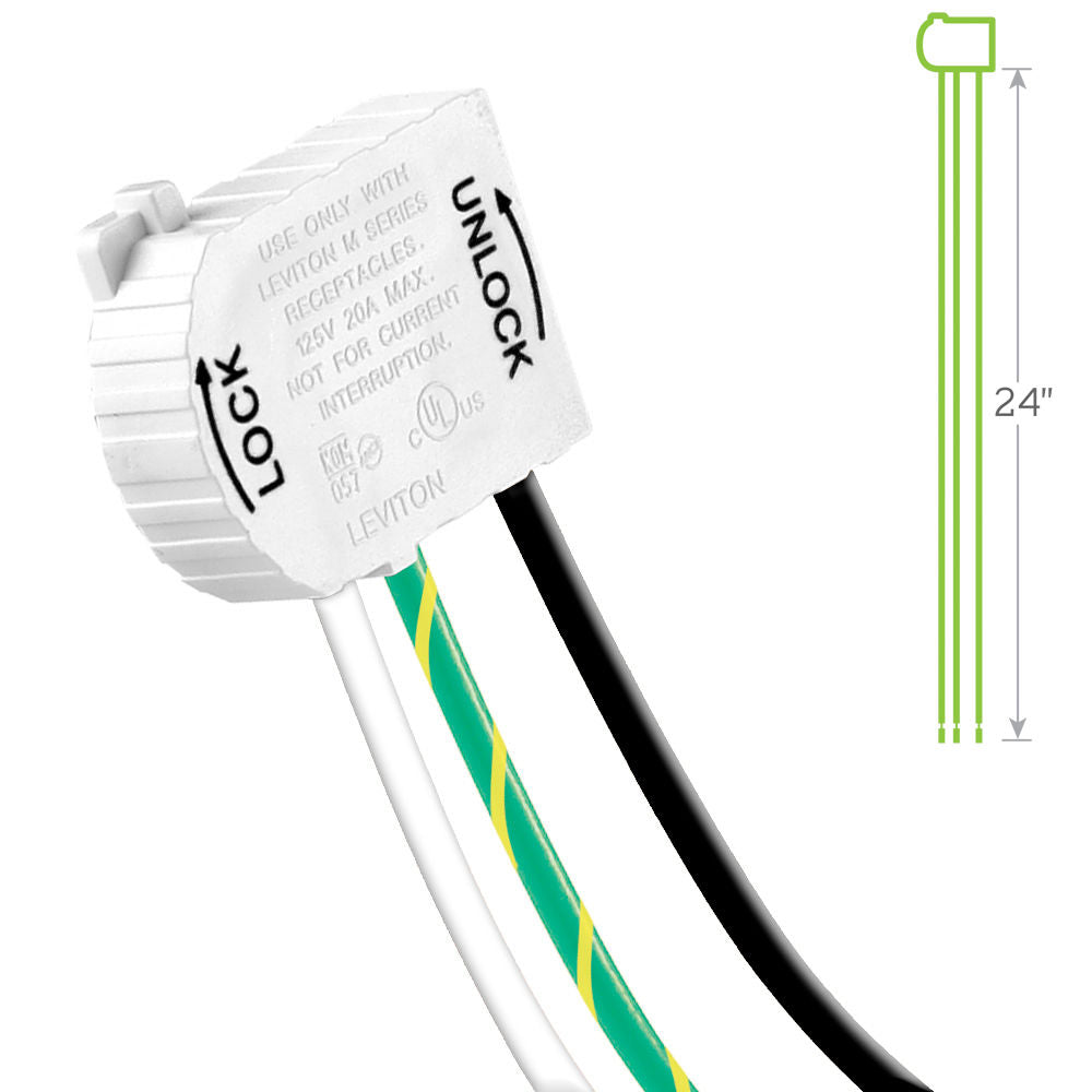 Leviton MSTWL-XN2 Lev-Lok Modular Device