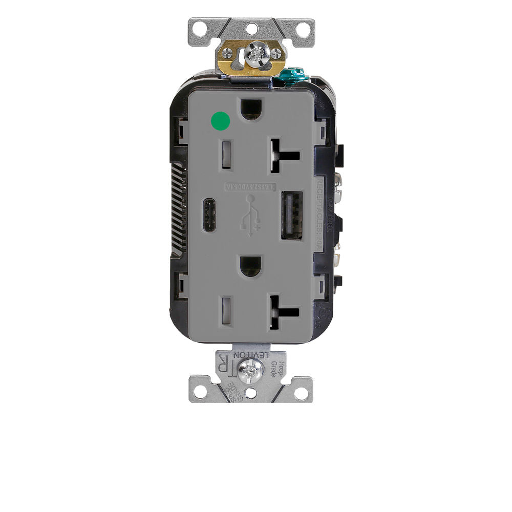 Leviton T5833-HGG Receptacle
