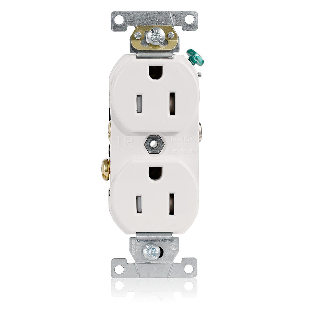 Leviton TCR15-W Receptacle