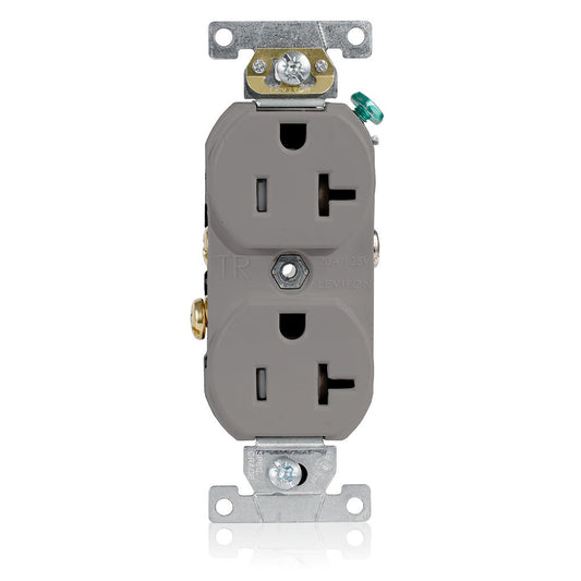 Leviton TCR20-GY Receptacle