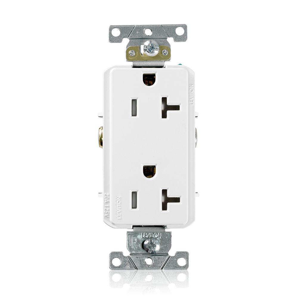 Leviton TDR20-W Receptacle