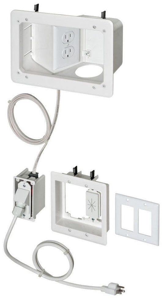 Arlington Industries TVB712BK Electrical Box