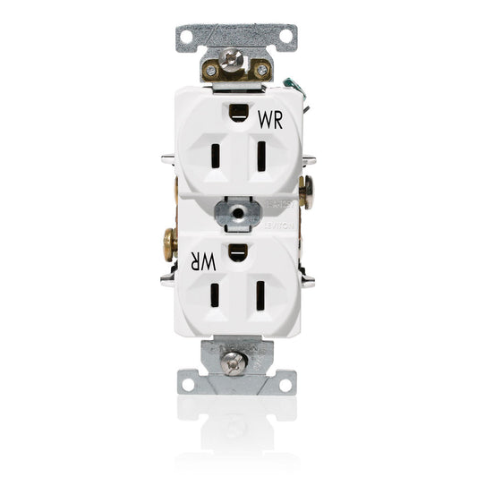 Leviton WBR15-W Receptacle
