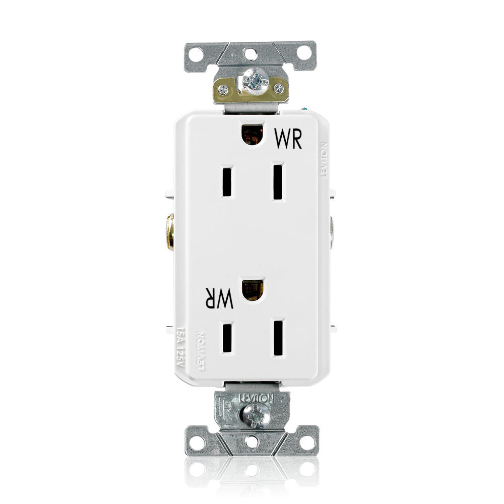 Leviton WTD15-W Receptacle