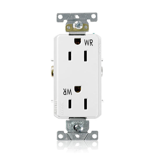 Leviton WTD15-W Receptacle