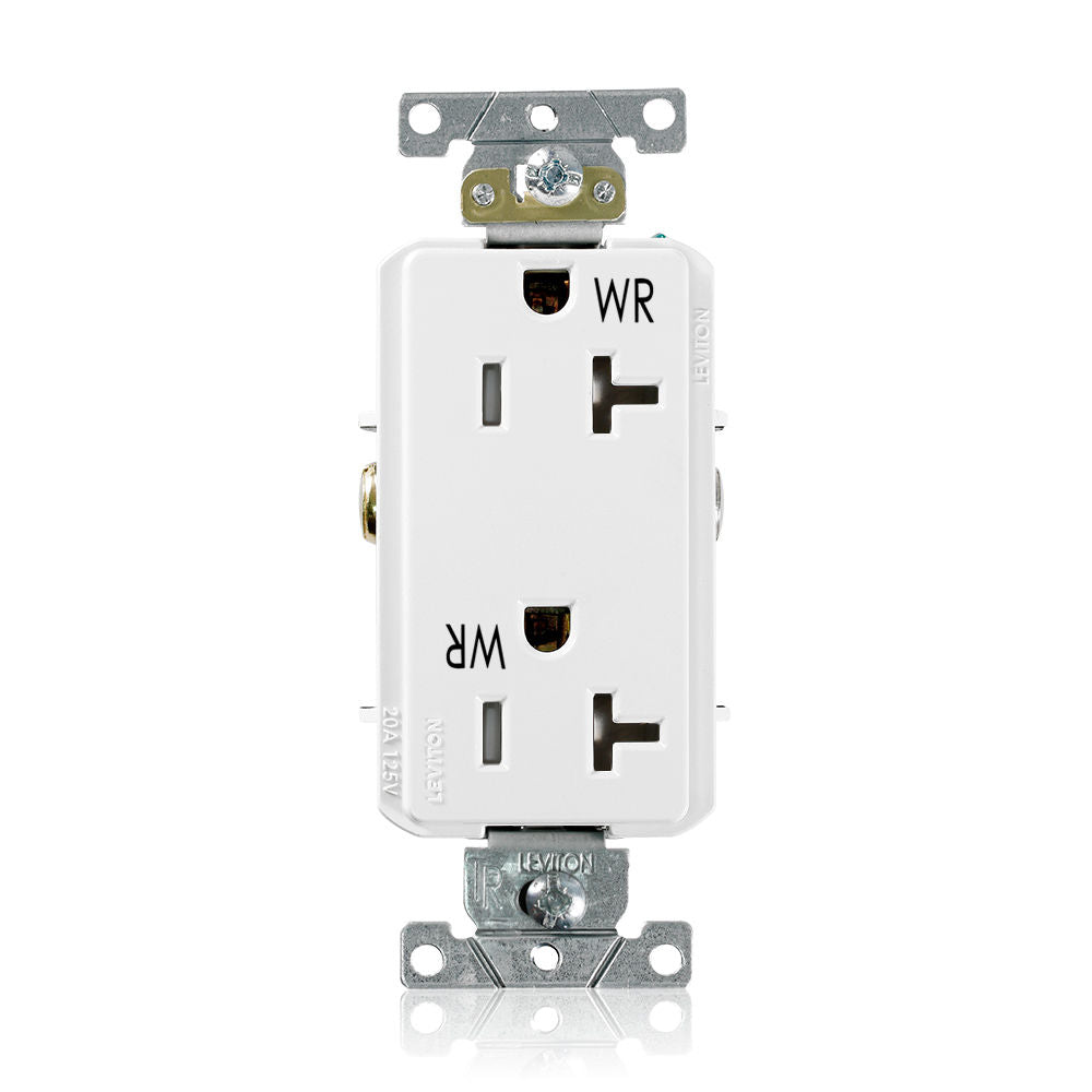 Leviton WTD20-W Receptacle