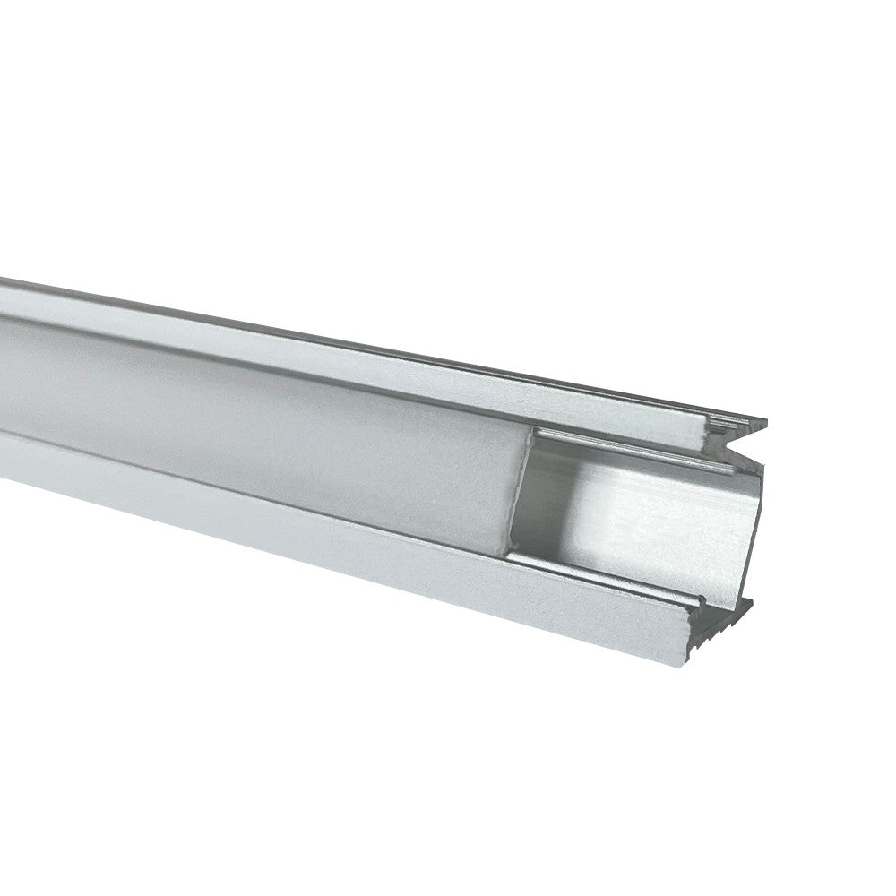 Abba Lighting AP42-SS Aluminum LED Profile Channel Silver