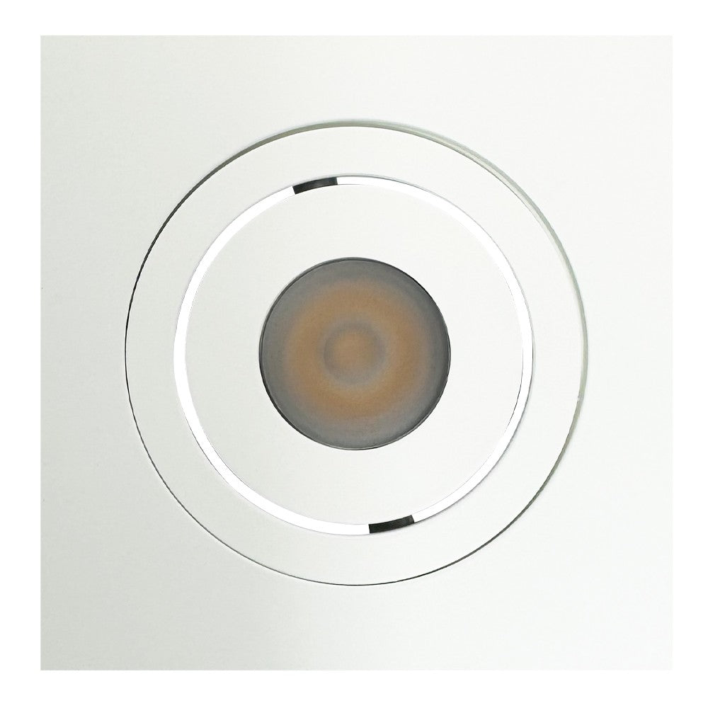 Abba Lighting CB06-Wh 5K Low Voltage Landscape Lighting Product 1.5W Ac/dc 5000K