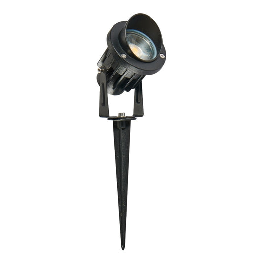 Abba Lighting CD75-Bk 5K LED Spot Light 7W Ac/dc 5000K