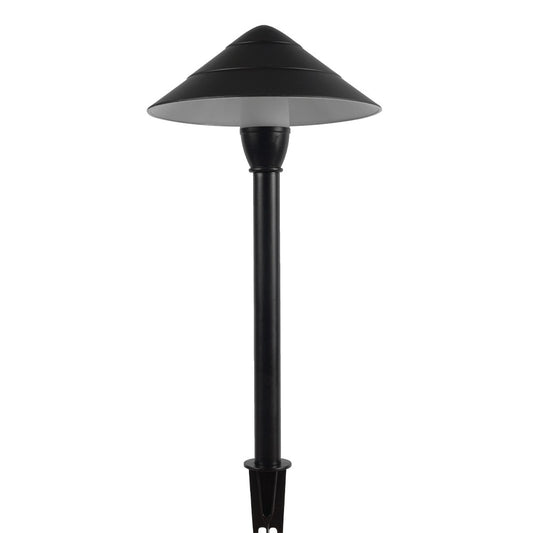 Abba Lighting CDPA65-Bk Aluminum LED Path Light 3W Ac/dc Black