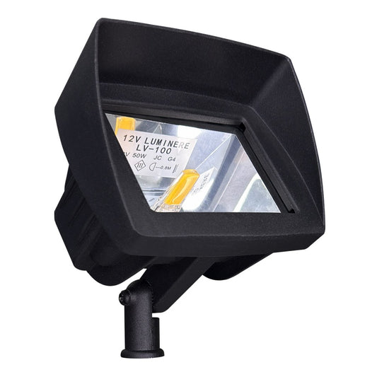 Abba Lighting DL04-BK Aluminum Flood Light Black