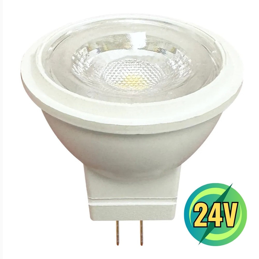 Abba Lighting MR11-24V-4K MR11 Low Voltage LED Bulb 2W 24V DC 4000K